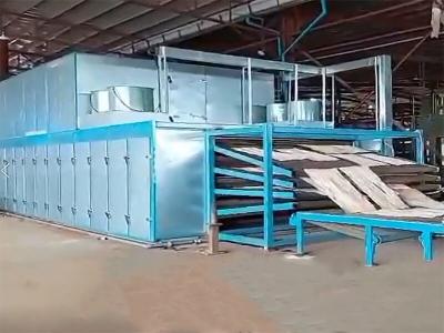Veneer dryer machine