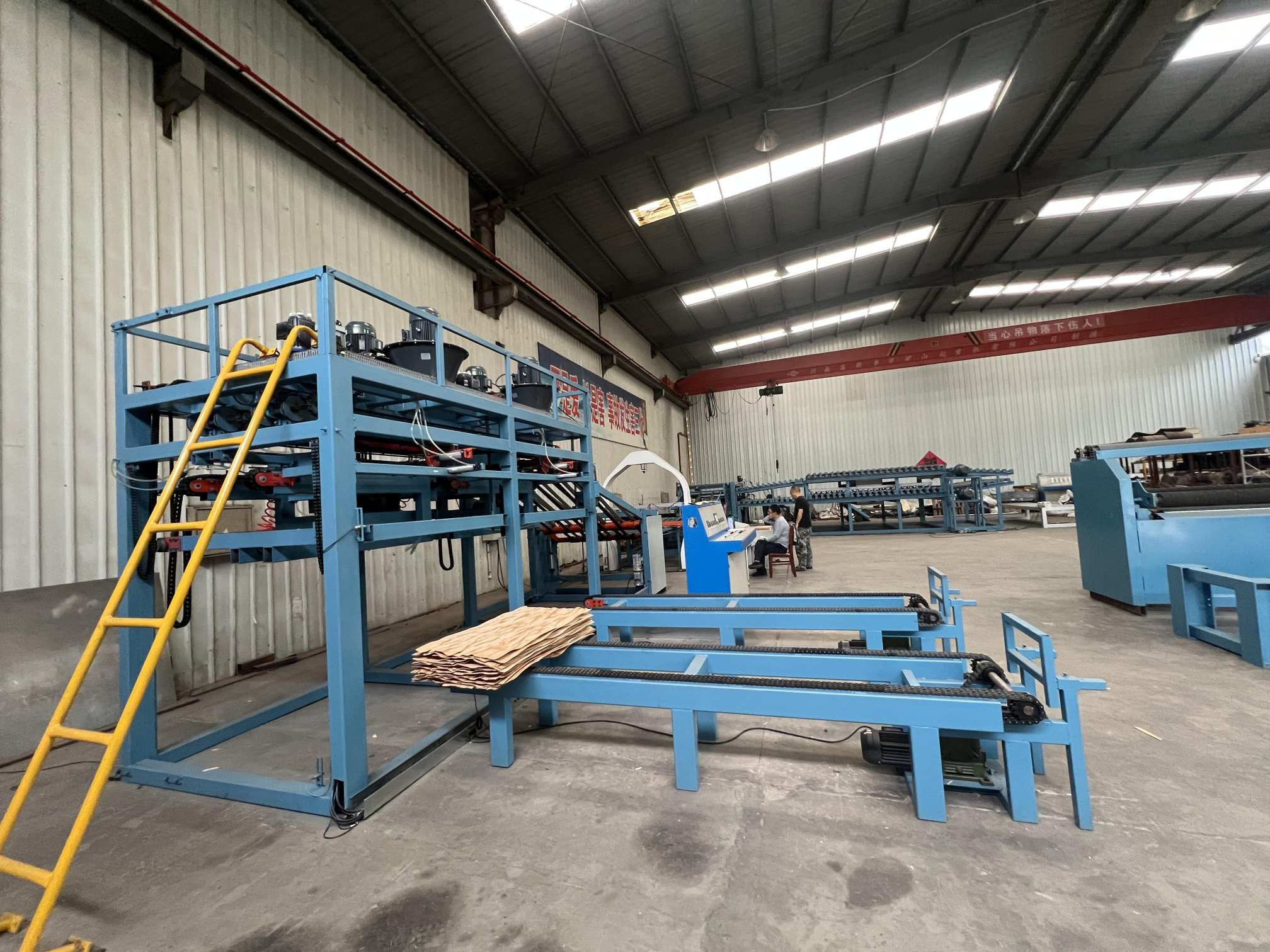 veneer stacking system