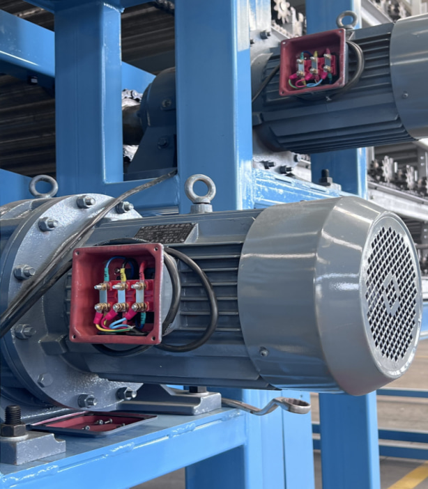 4-deck roller veneer dryer