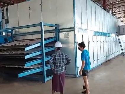 Veneer Dryer Machine