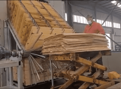 máy sấy veneer dọc