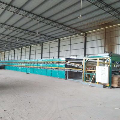 Máy sấy veneer đôi