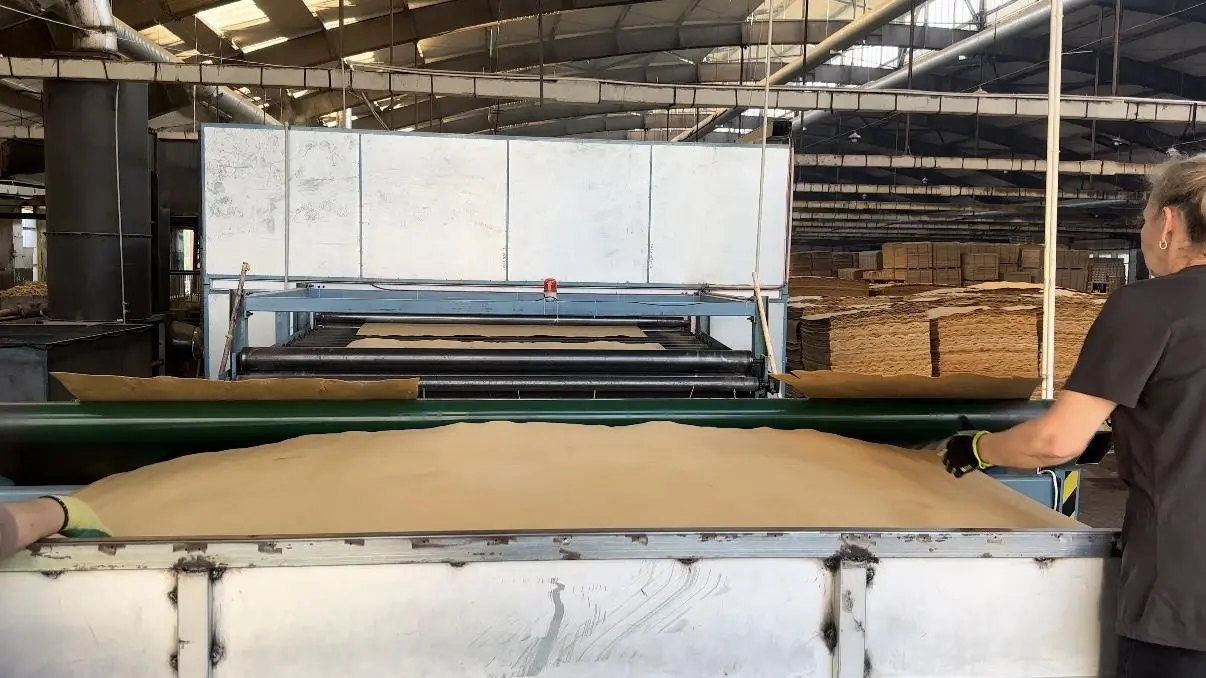 máquina secadora de chapas