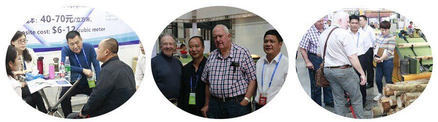 Our customers at the exhibition