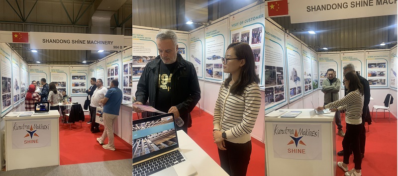 Nuestros clientes en la Exposición Internacional de Maquinaria para la Madera de Turkiye 2024