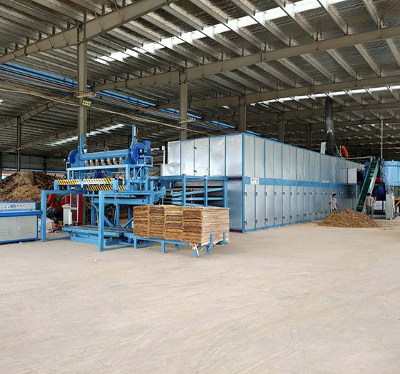 4-deck roller veneer dryer