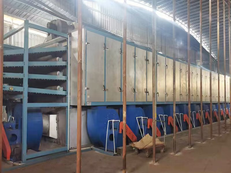 4 katlı rulo ahşap kaplama kurutma makinesi