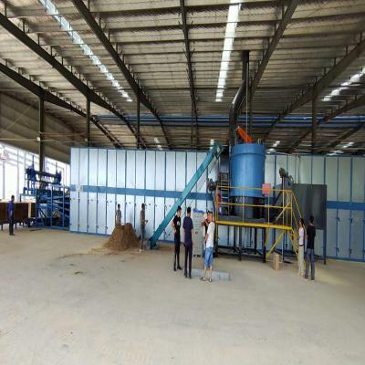 Сушилка для 4-х палубного шпона