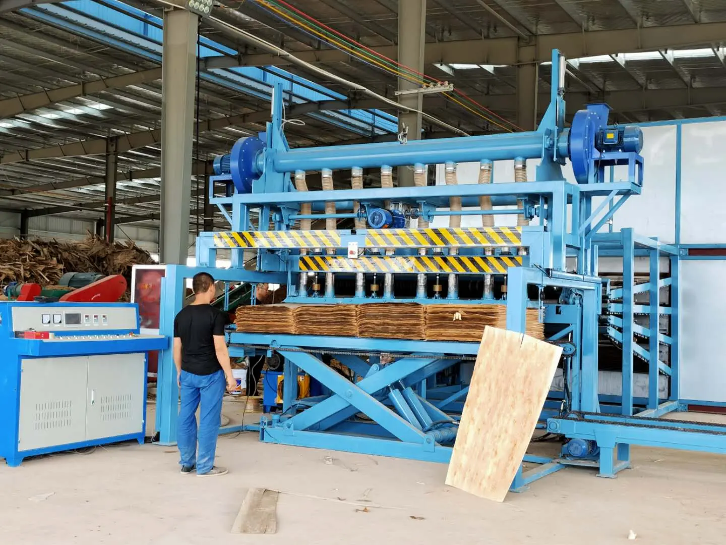automated veneer loading system automated veneer loading system