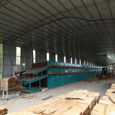 Máy sấy veneer đôi