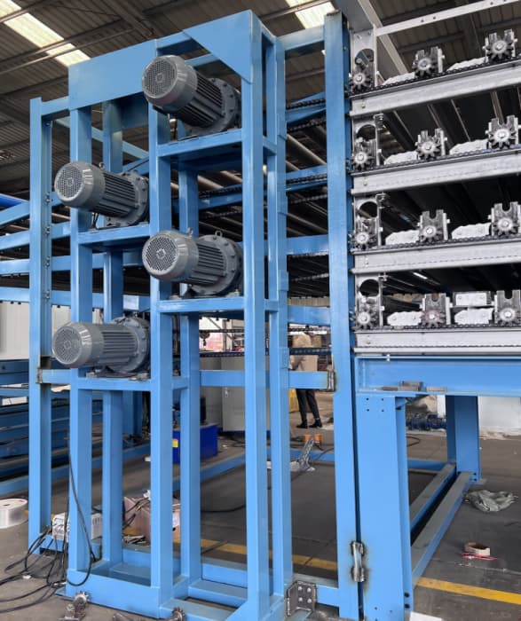 4-deck roller veneer dryer