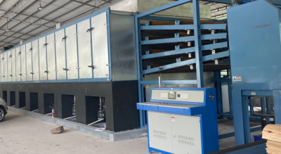 Intelligent shine veneer dryer machinery