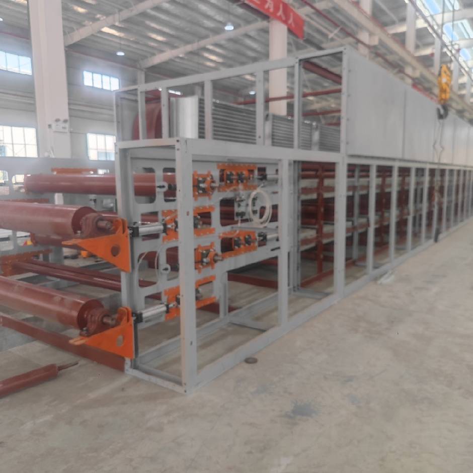 Mesh belt veneer drying machine