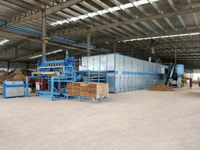 Automatic loading 4-deck veneer drying machinemachine