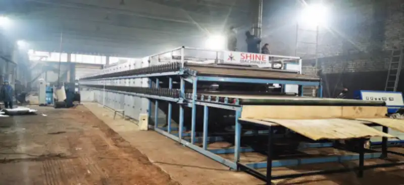 сушка листов шпона